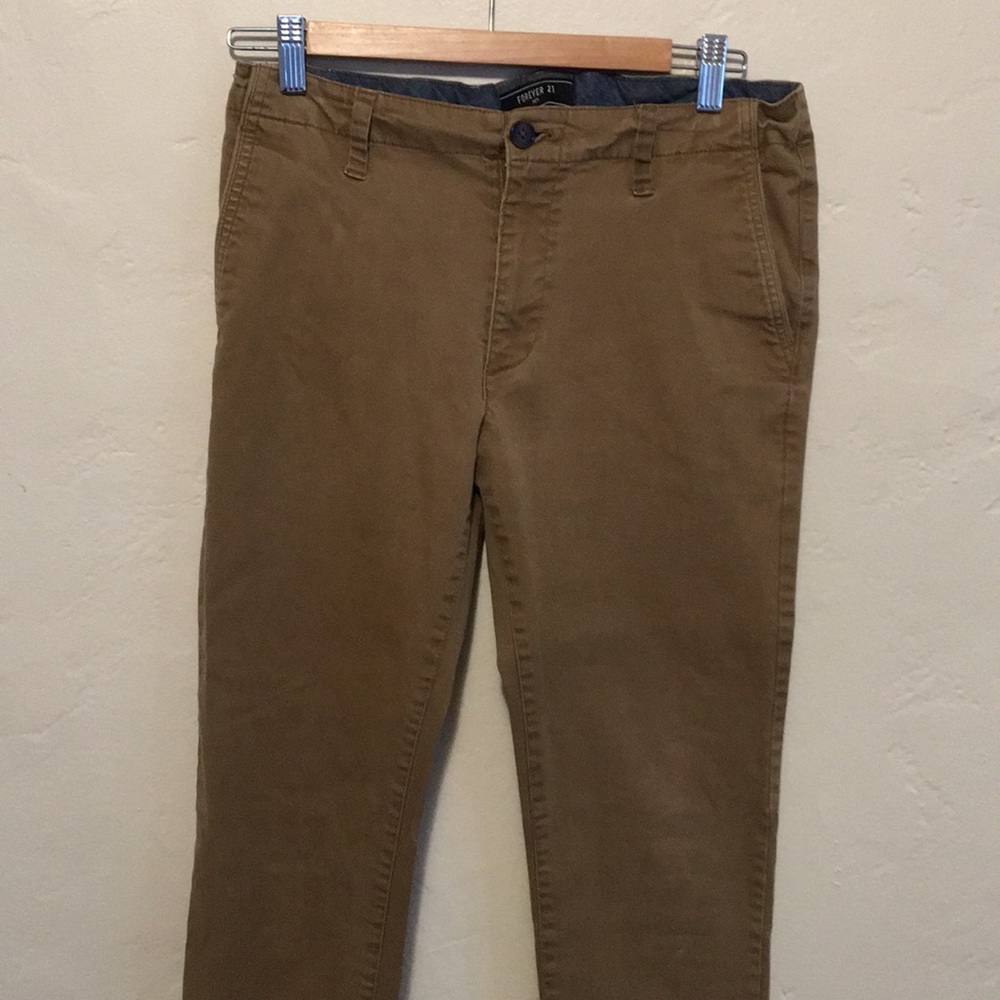 Men’s Dark Khaki Pants